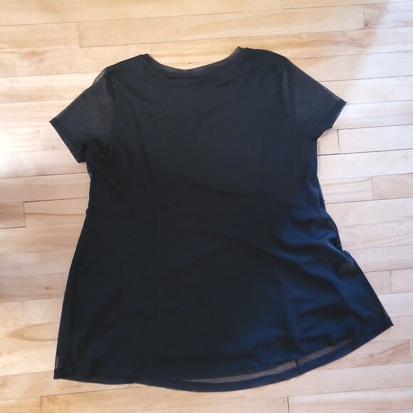 Mesh Maternity Tunic - Picture 2 of 4